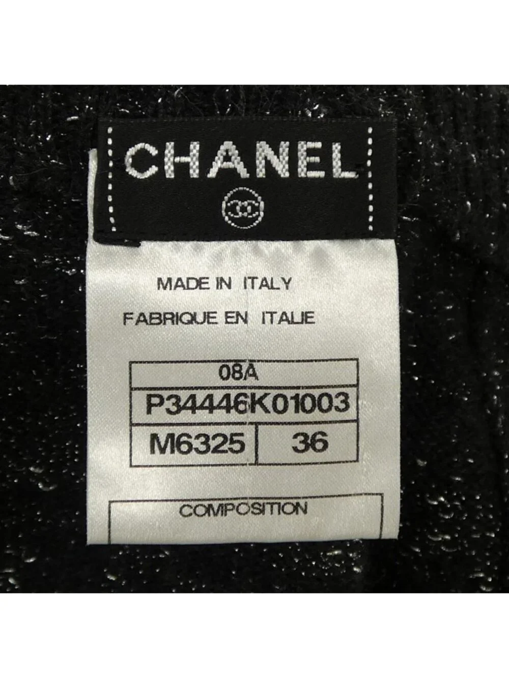Chanel Cardigan Black